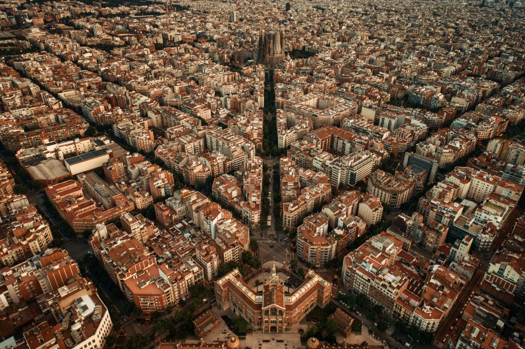 Barcelona vista aérea