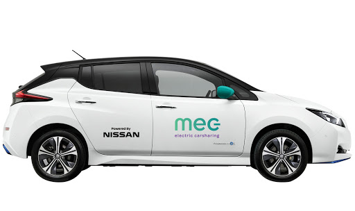 MEC electric carsharing Còrsega BCN