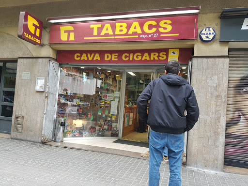 Estanc 27: Tabacs - Cava De Cigars - Punto Pack - Loteries de Catalunya - La Grossa. EXPENEDORIA Nº27