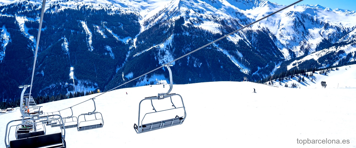 ¿En qué lugares se practica el esquí?