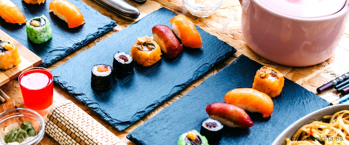 Los servicios adicionales que ofrecen los restaurantes de sushi en Barcelona