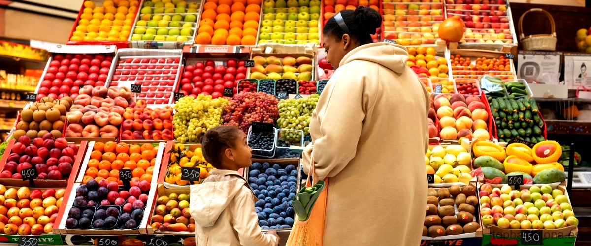 Precios medios de frutas y verduras en las fruterías de Barcelona